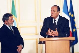 Point de presse conjoint du Président de la République et de M. Luiz Inacio 