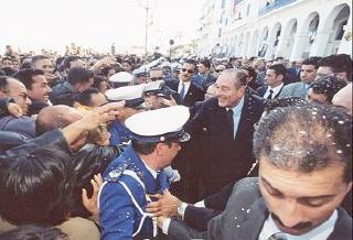 Accueil du Président de la République à Alger.