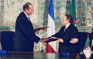 Déclaration commune du Président de la République et du Président Abdelaziz Bouteflika.