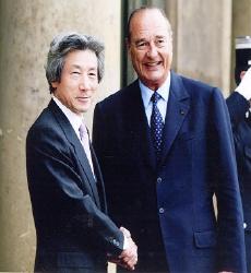 Visite de M. Junichiro Koizumi, Premier ministre du Japon.