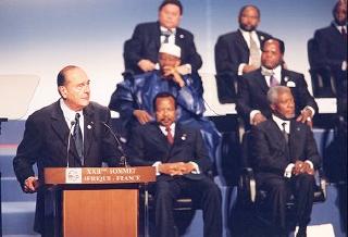 Discours du Président de la République lors de l'ouverture de la XXIIème Conférence des chefs d'Etat d'Afrique et de France.