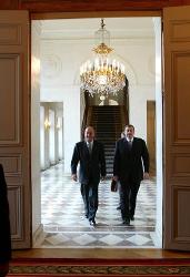 Arrivée de M. Ilham Aliev, Président de la République d'Azerbaïdjan