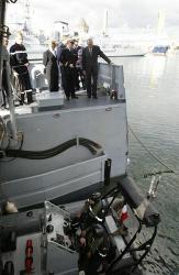 Visite de la base navale de Brest - rencontre avec les personnels - patrouilleur de service public 