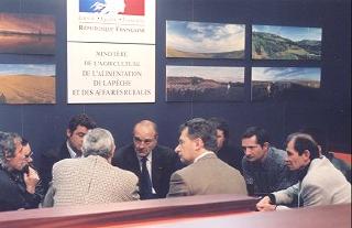 Inauguration par le Président de la République du Salon international de l'agriculture 2003.