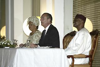Dîner officiel offert par M. Amadou Toumani Touré au Palais de Koulouba