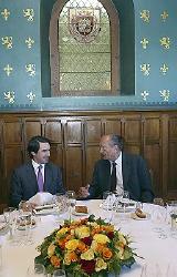 Déjeuner de travail offert par le Président de la République en l'honneur de M. Jose Maria Aznar