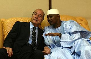 Entretien du Président de la République et du président malien Touré