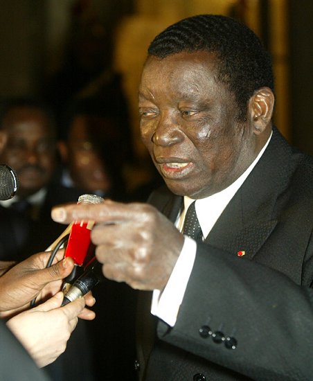 Point de presse informel du PrÃ©sident de la RÃ©publique du Togo à l'issue de son entrevue avec le PrÃ©sident de la RÃ©publique ...