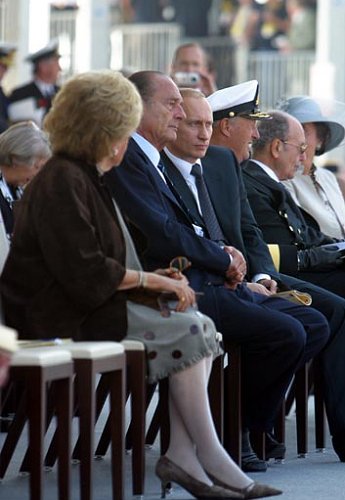 - 60ème anniversaire du débarquement en Normandie - cérémonie internationale