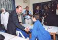 Déplacement au Maroc - rencontre du Président de la République et de Mme Jacques Chirac, avec les membres de l'Association  - 4
