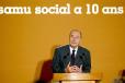 Visite au SAMU social de Paris - discours du  Président de la République à l'occasion du Xème anniversaire du SAMU social  (Hospice Saint-Michel)
