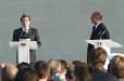 - 60ème anniversaire du débarquement en Normandie - cérémonie franco-allemande - discours du chancelier Gerhard Schröder (mémorial de Caen)