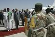 Accueil du République de la République sur l'aéroport de Tahoua par M. Mamadou Tandja, Président de la République du Niger - 2