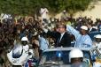 Accueil populaire du Président de la République et du président malien Touré à Bamako