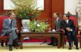 Entretien du Président de la République avec M. Nong Duc Manh, secrétaire général du Parti communiste vietnamien