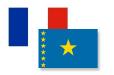 Drapeaux France/République du Congo