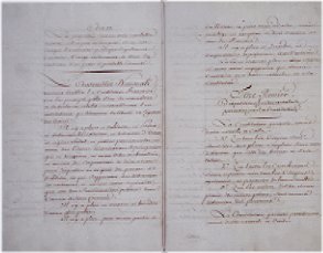 Illustration : la constitution du 3 septembre 1791