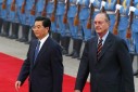 Photo : Cérémonie d'accueil du Président de la République (place Tiannanmen)