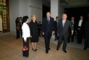 Photo : Dîner officiel offert en l'honneur du Président de la République et de Mme Jacques Chirac par M. Tung Chee-Hwa et son épouse