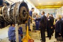 Photo : Visite du centre de maintenance de moteurs d'avion Sichuan-SNECMA