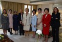 Photo : Entretien avec Mme Betty Tung épouse du chef de l'exécutif de Hong-Kong
