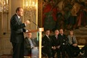 Photo : Le Président de la République prononce son discours sur la politique en faveur des personnes handicapées