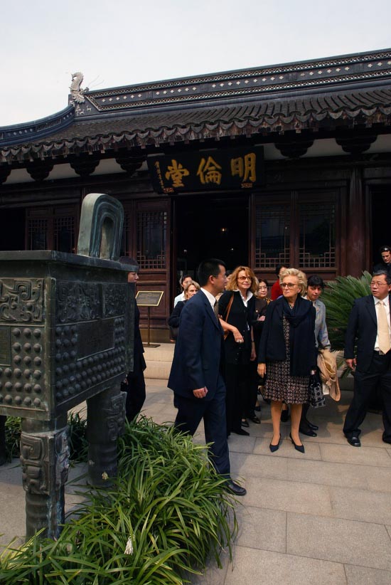Visite du temple de Confucius
